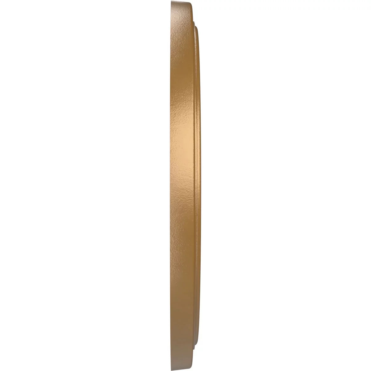 13 Canopies 1 PVC to x Medallion 22"OD Rush 1/2"ID up Traditional 1/2"P Ceiling Thermoformed Metallic (Fits Ekena Millwork x 3 Gold 1/2"),
