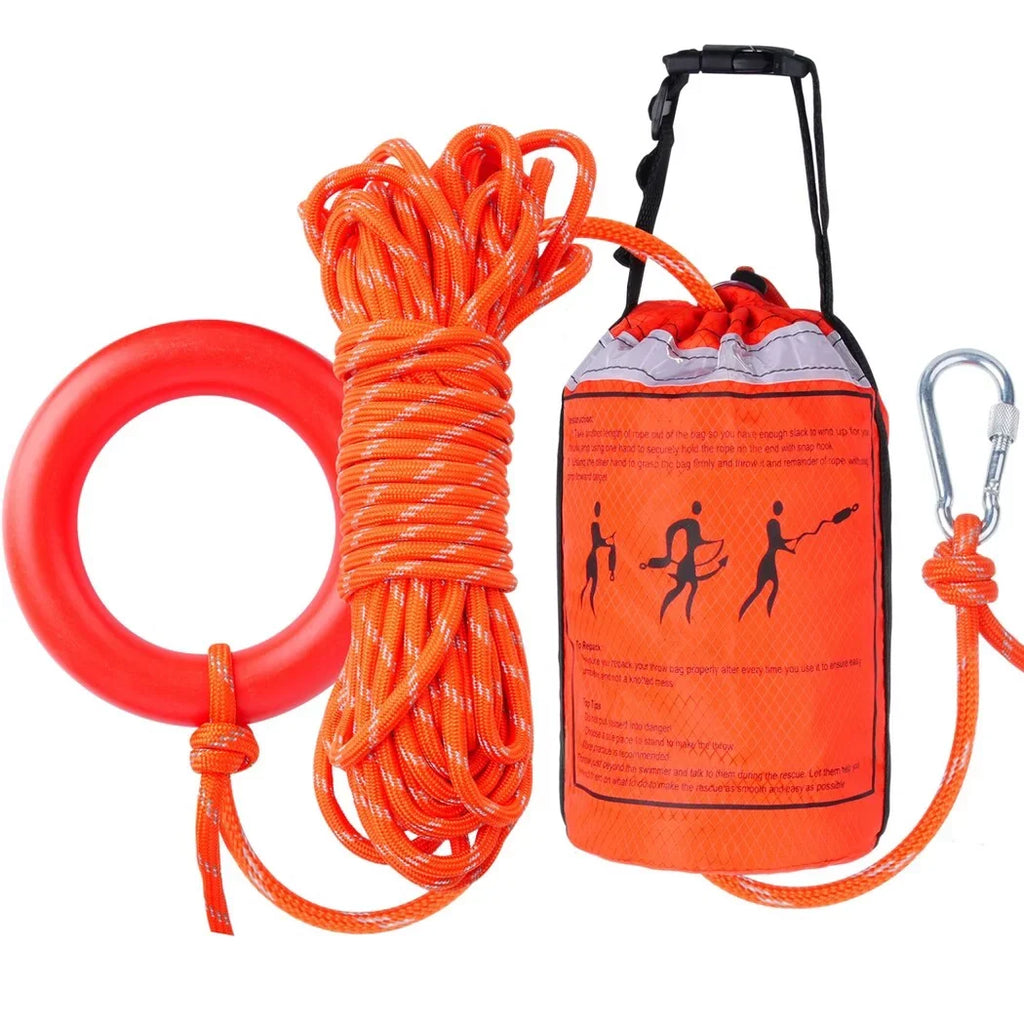 Kayaking Rafting, Rope, Throw Feet of Device for and First for Equipment and with Rescue Aid Water Raft 70 Boat Bag Safety