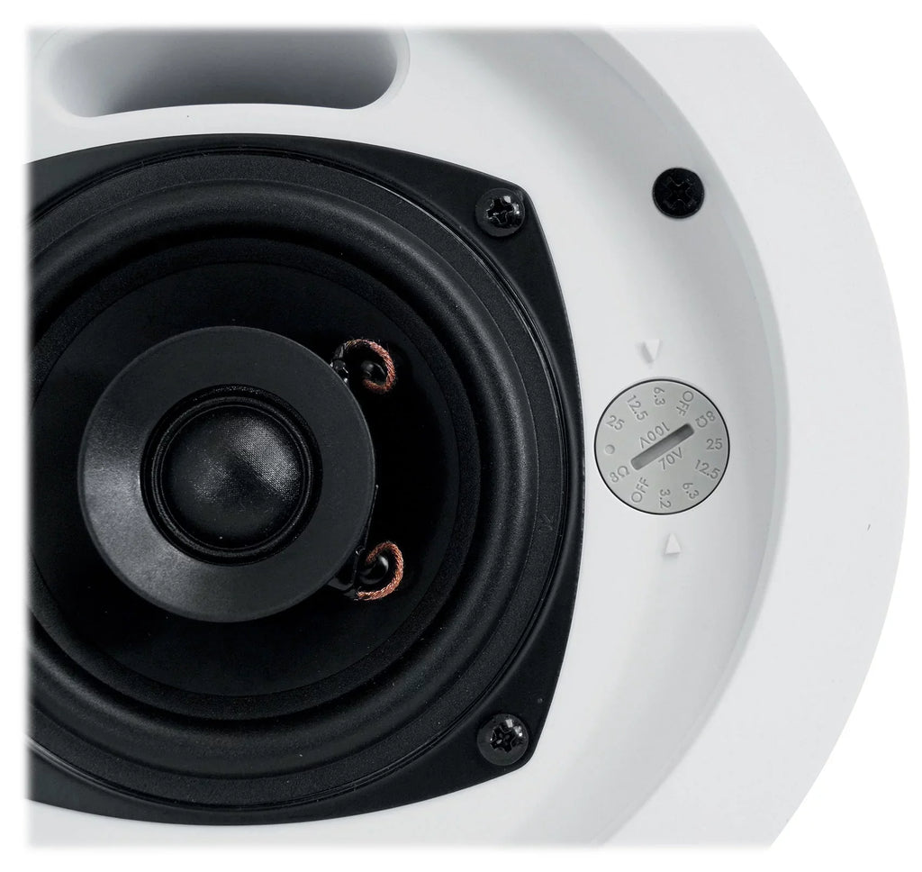 For Restaurant/Bar/Cafe CONTROL Speakers+Receiver 6) 14C/T 4" In-Ceiling Amp JBL
