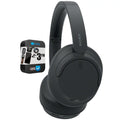 WH-CH720N/B Protection YR Wireless Bundle Pack Headphone Black with CPS Enhanced Noise Cancelling Sony 3