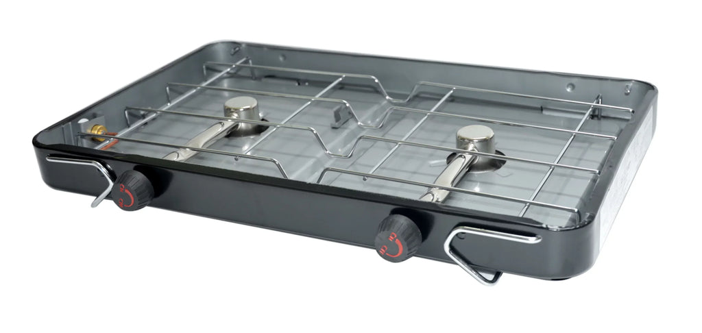 Propane Ozark 2 Burner Stove Camping Trail