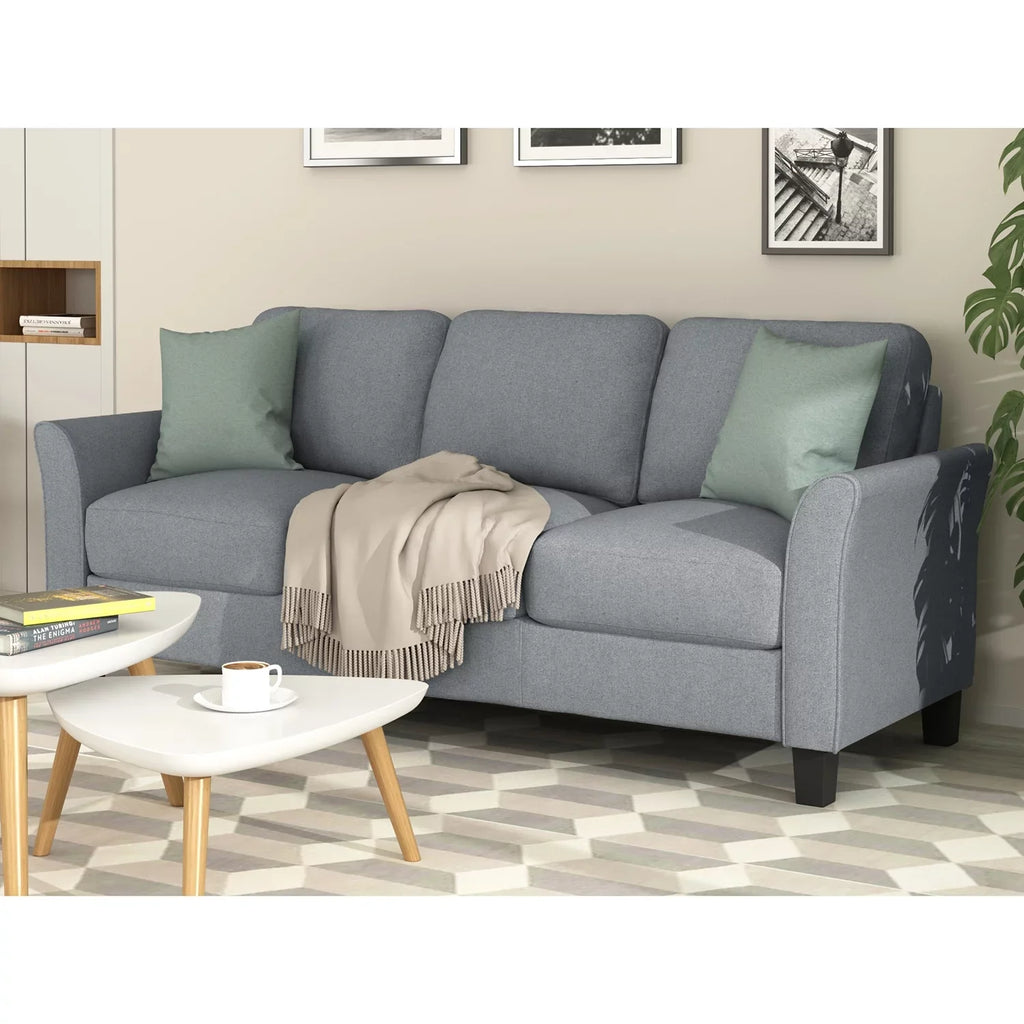 Anself (Gray) chair Sofa 3-seat Living and Room Furniture