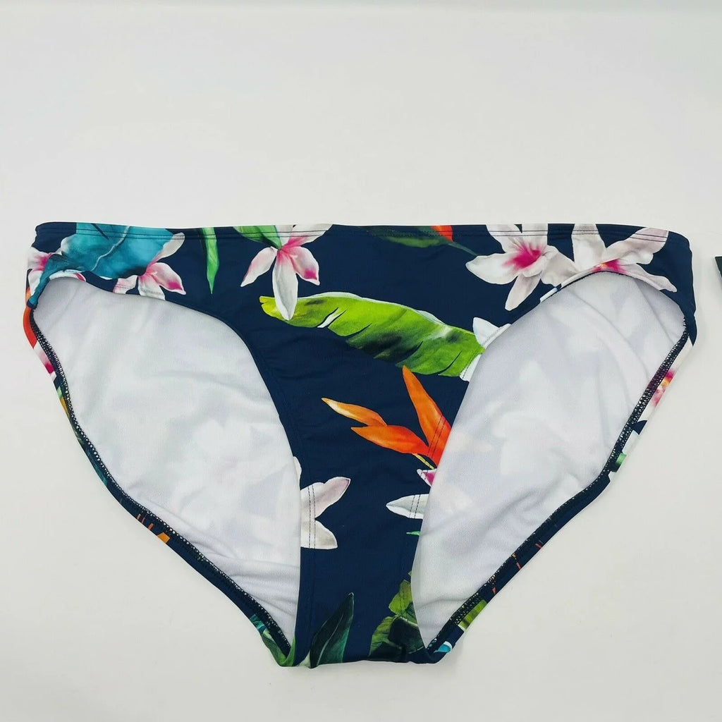 Swim Bikini Hipster US Ralph Lauren Floral Watercolor Bottom, 8 MULTI