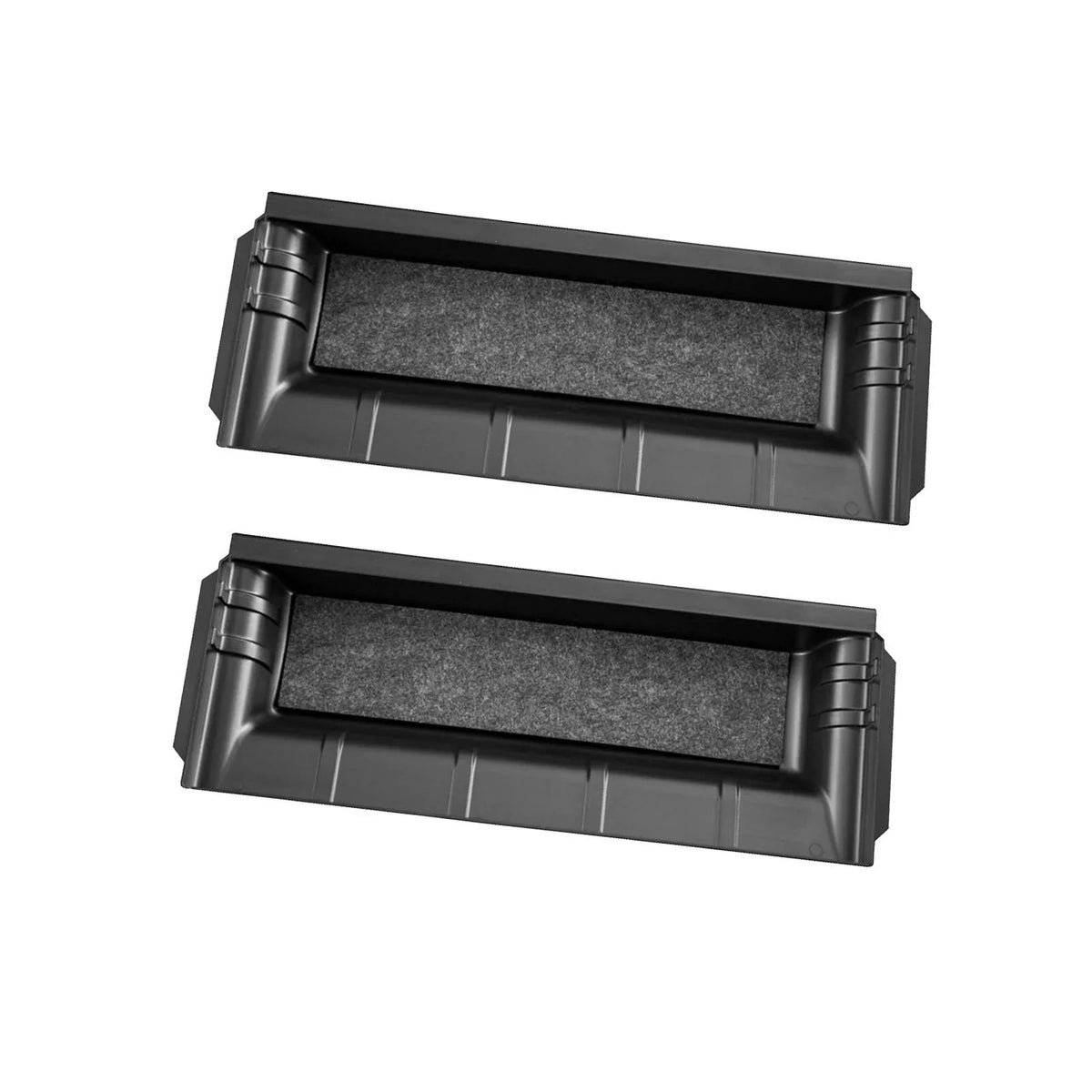 under Interior Accessories Decoration Storage 2Pieces Box Tray Car Hidden Seat Hidden