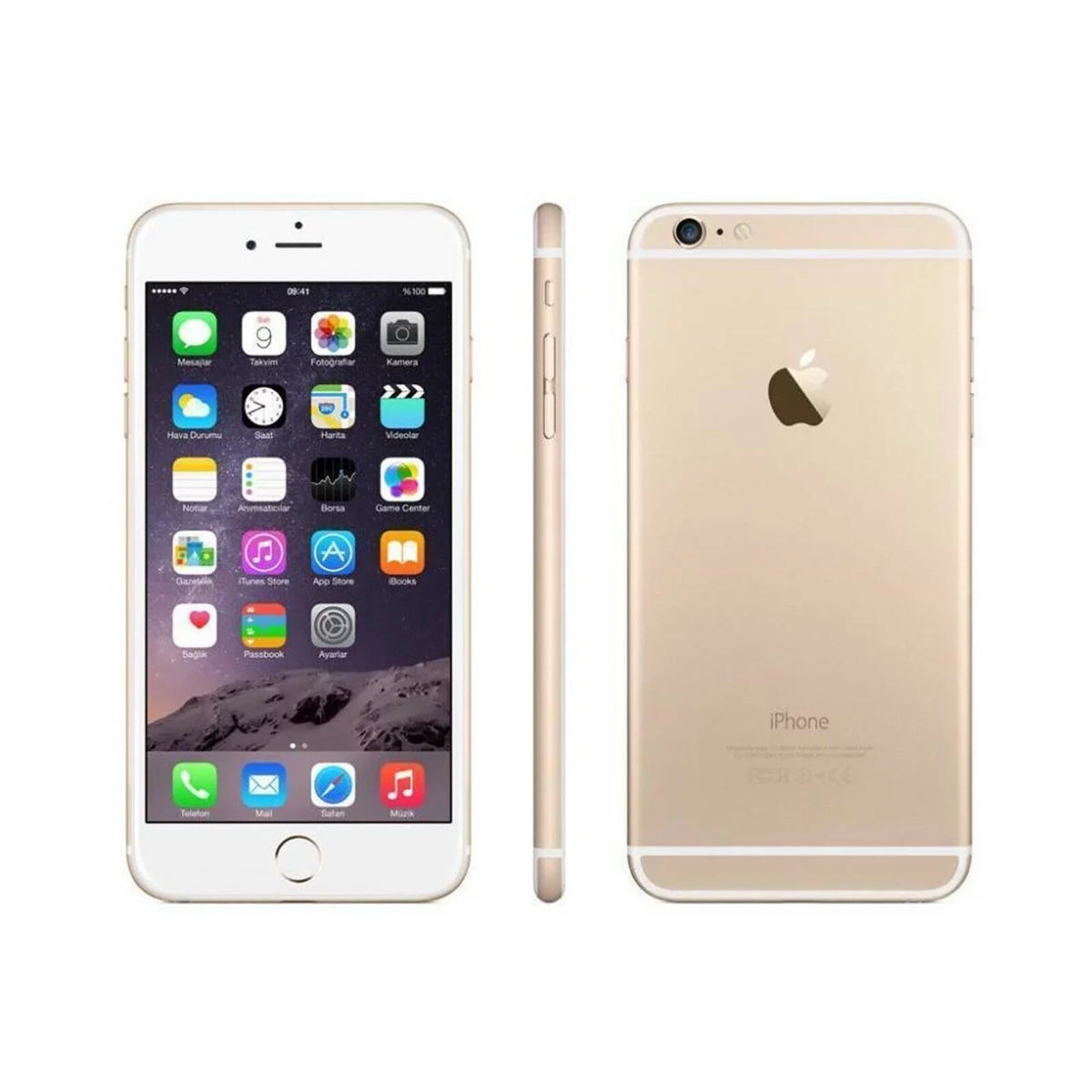 Pre-Owned New) Apple (Like - Plus iPhone 16GB Gold Unlocked - Carrier 6