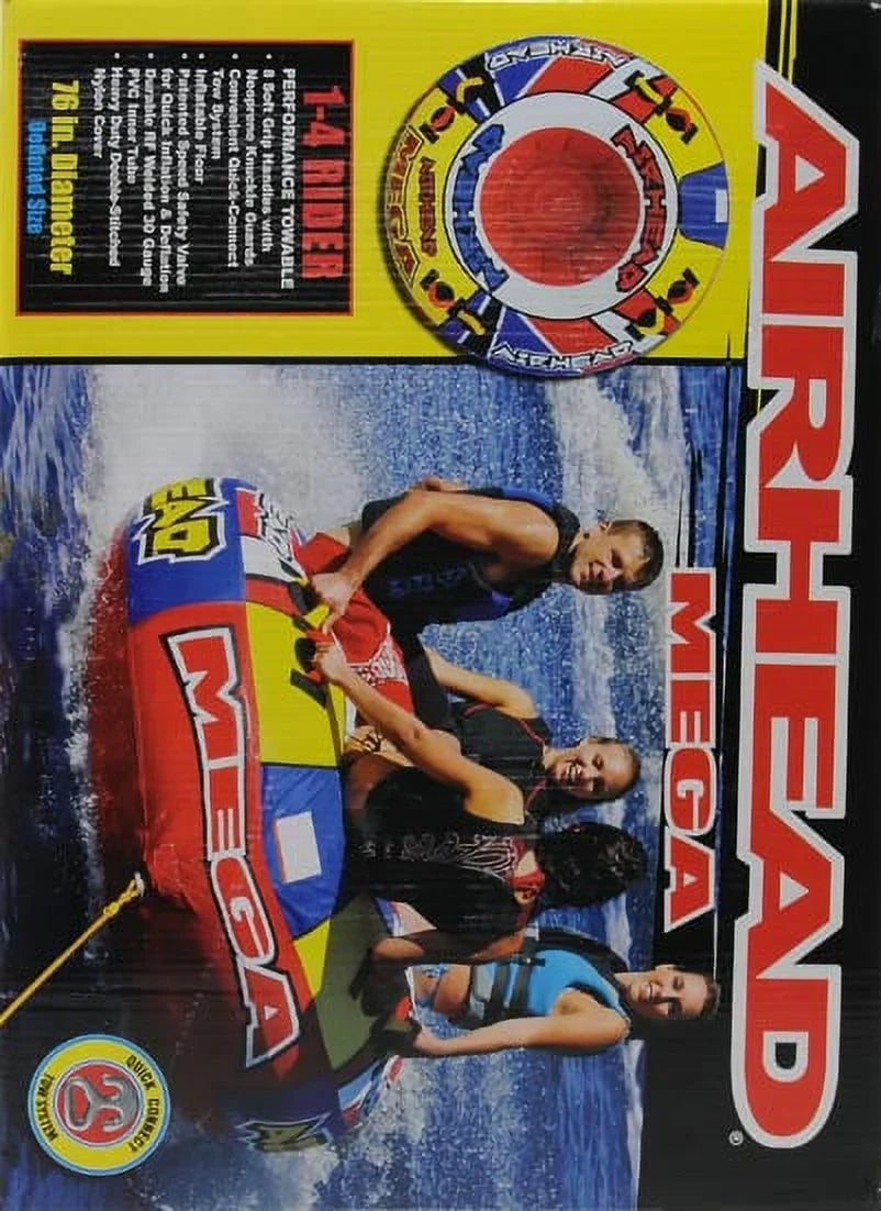 Tube Towable Mega Airhead Person 4