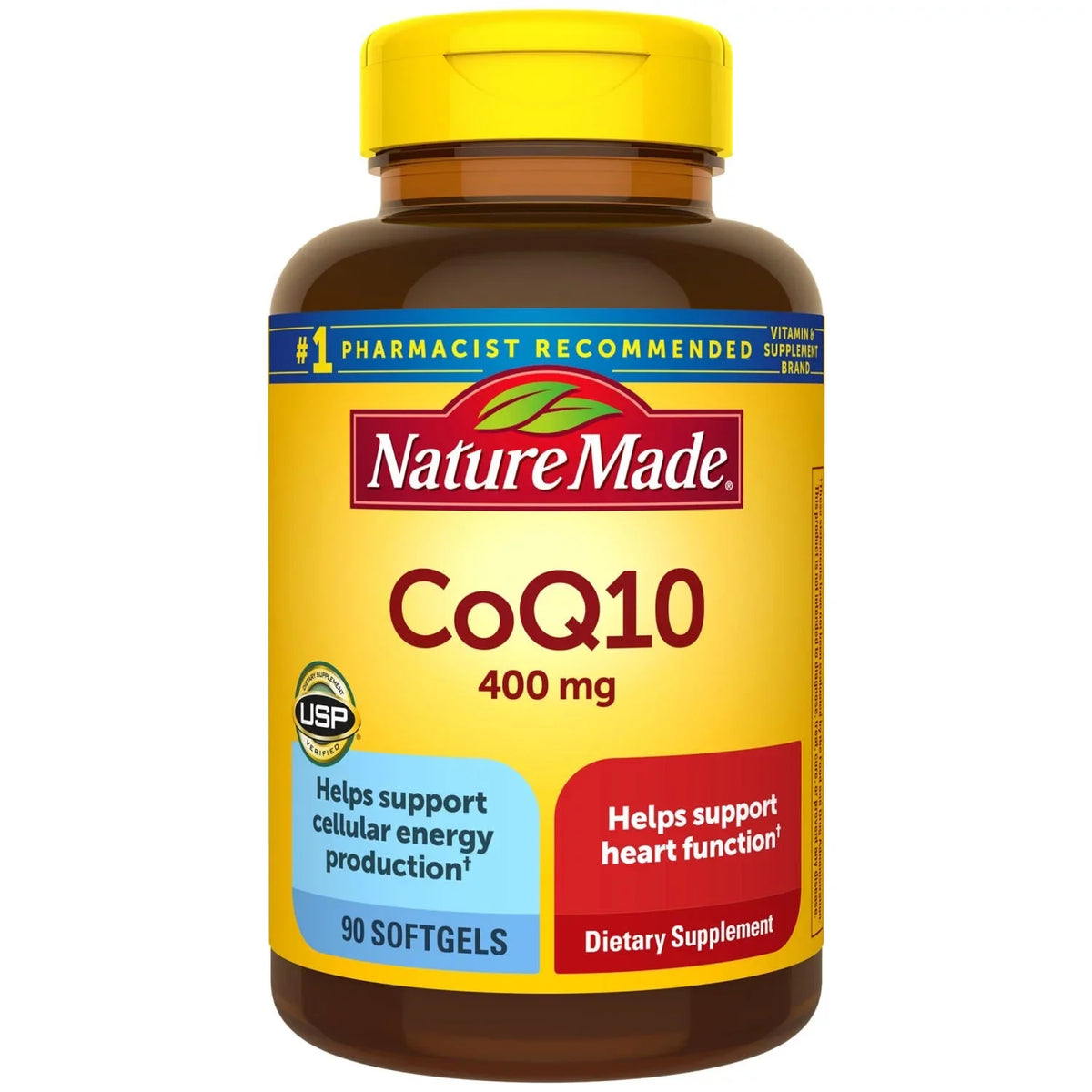 Made mg Nature 400 Count) (90 CoQ10 Softgels