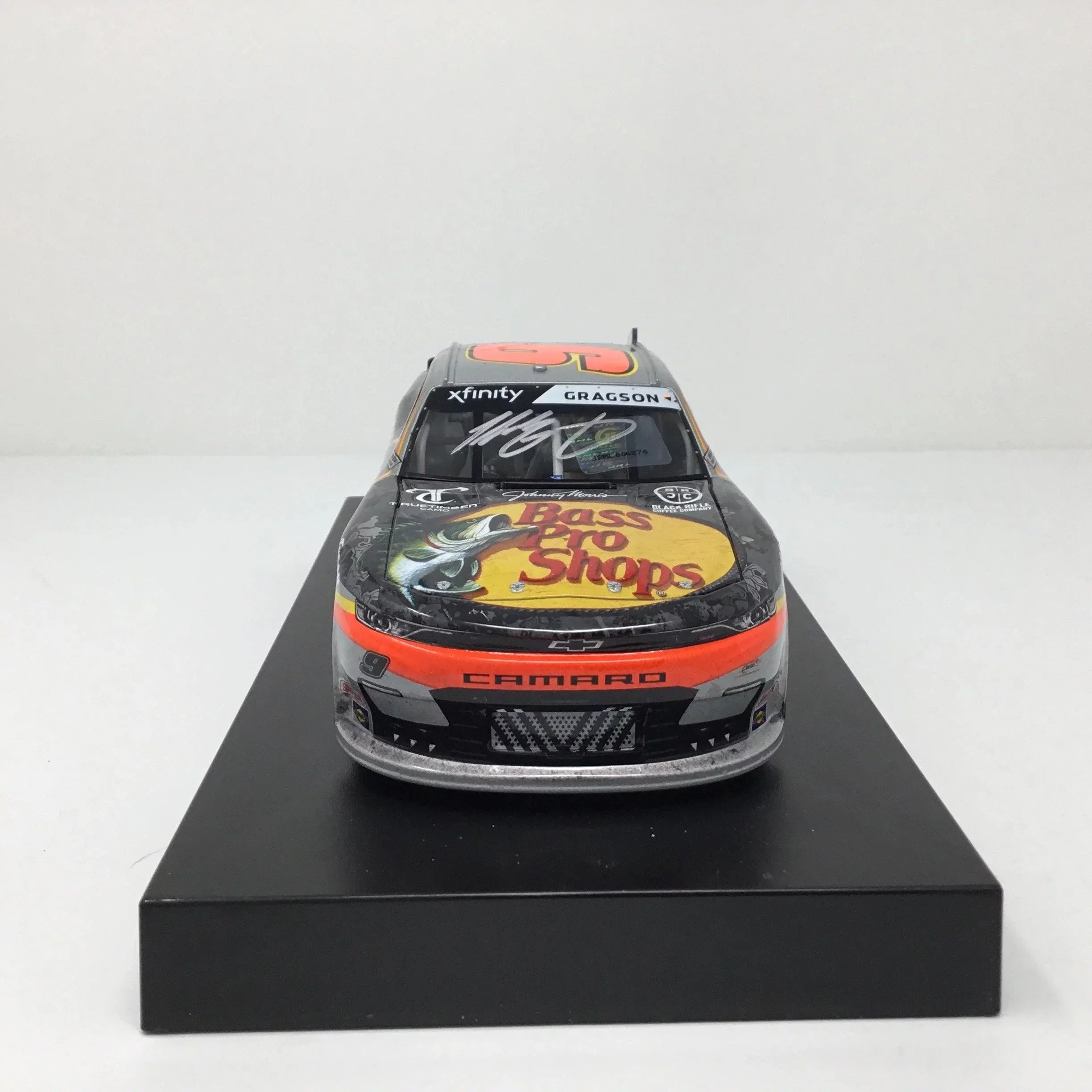 Gragson 2021 Autographed Win Bass Darlington Pro 1:24 Diecast Noah Shops
