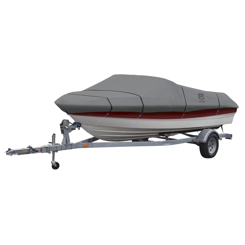 Fabric, RS-1™ L Ripstop Lunex C Classic Cover, Cover - Trailerable Model Boat Accessories 16' Boats 98" with Fits W, All-Weather Boat x 18.5'