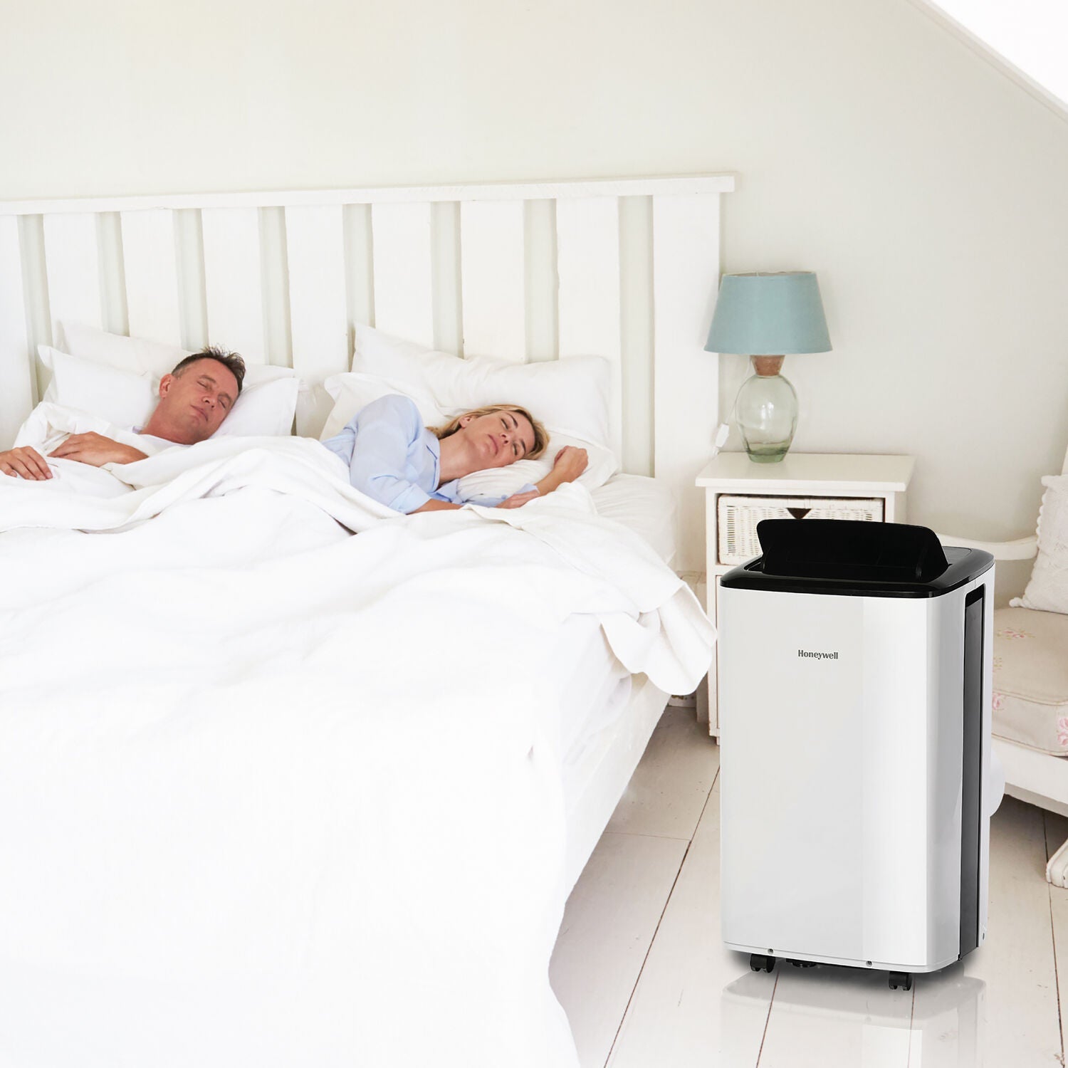 WiFi Air Portable Conditioner & 10,000 with Dehumidifier Voice Honeywell BTU Control, HF0CESVWK6 Smart