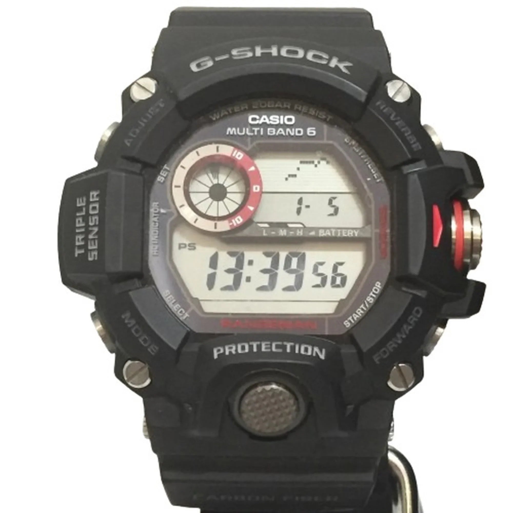 Tough IT7I453OGEKS CASIO RANGEMAN Pre-Owned Solar Casio Digital Watch RK944D GW-9400J-1JF Men's G-SHOCK (Good)
