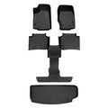 Liner Set Mat Cargo Floor Jeep Custom Liner 3rd Cherokee Behind for All Black 3 SA0568-B0570-E0568 2021-2023 Row Fit Grand Smartliner & Black the Weather Row L,