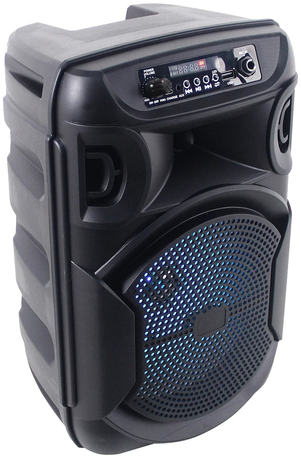 8" BOOM8 Technical w/Bluetooth Party (2) Portable Pro TWS Speakers LED Wireless