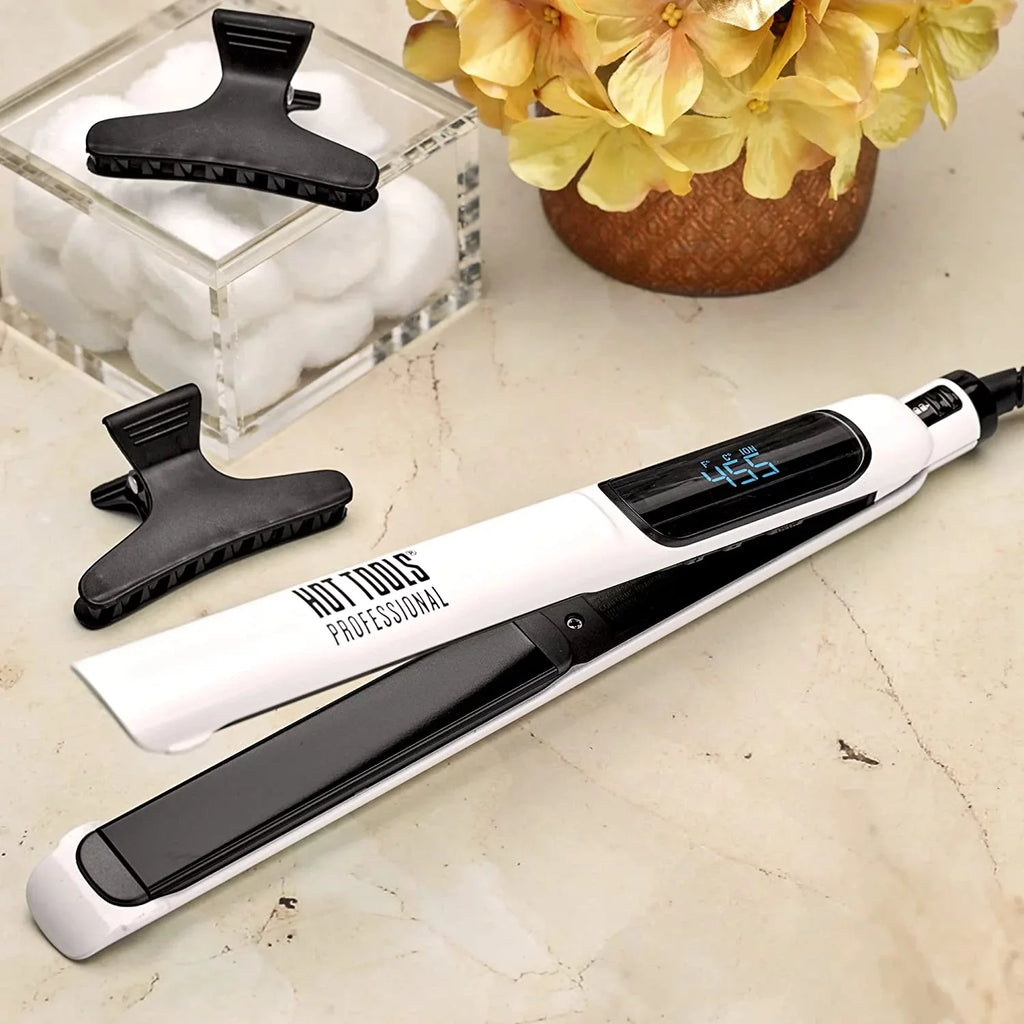 Pro Tools in) Hot Artist Straight Hair For | Ceramic (1 Nano Straightener Hair Smooth,