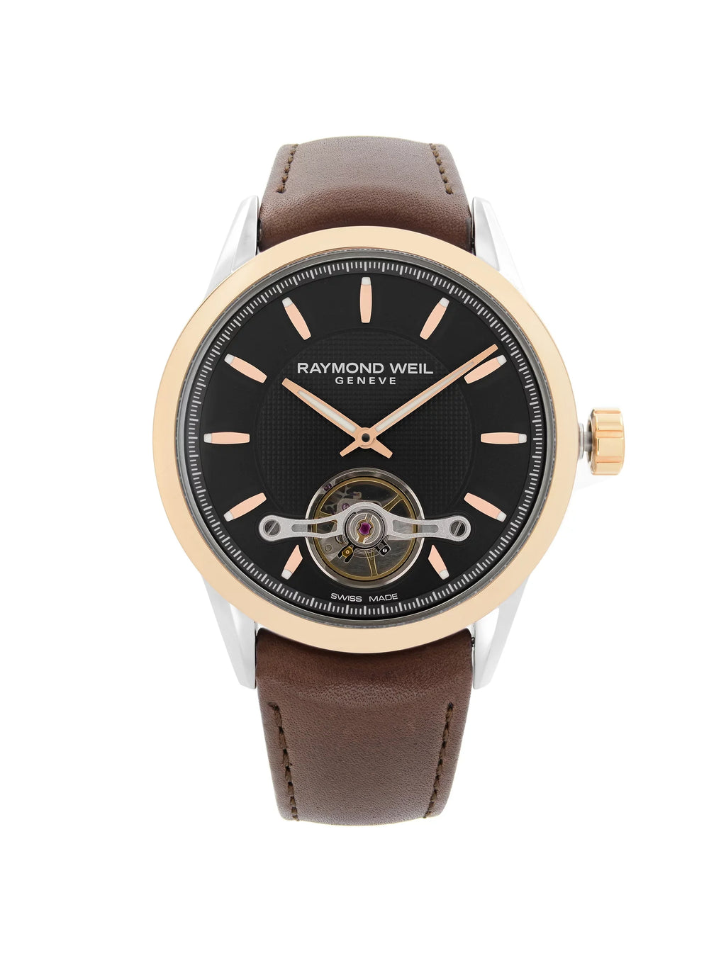 Freelancer Weil Leather Raymond Steel 42.5mm 2780-SC5-20001 Mens Automatic Watch