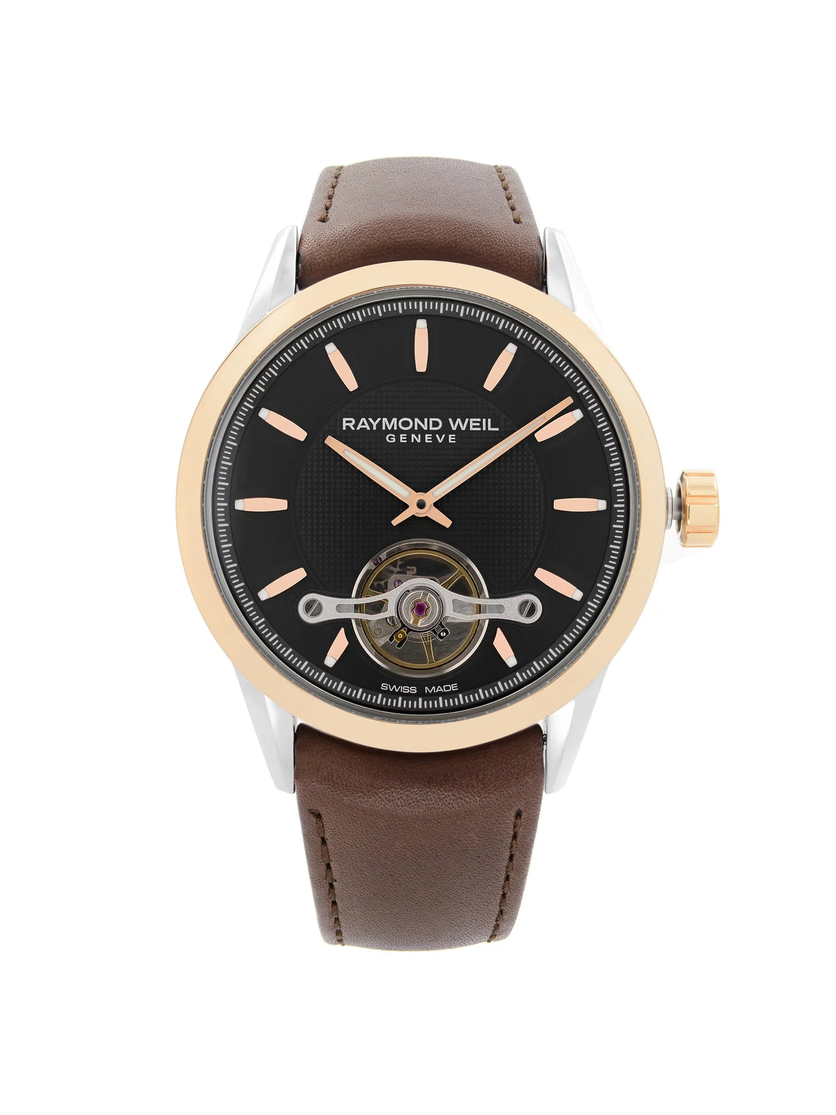 Freelancer Weil Leather Raymond Steel 42.5mm 2780-SC5-20001 Mens Automatic Watch