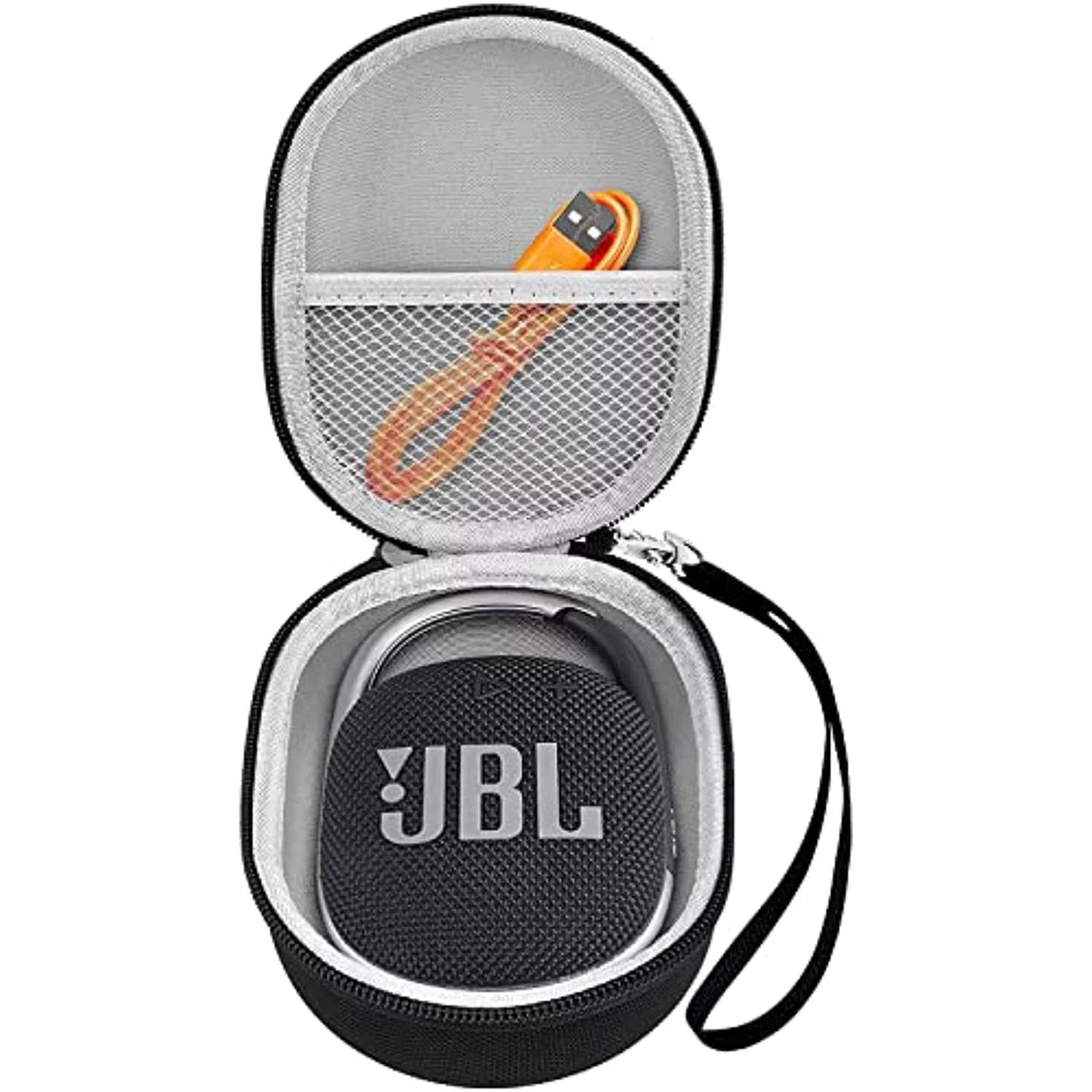 Megen JBL Speaker 4 Protective Case Portable Bluetooth Waterproof Hardshell Bundle Clip with