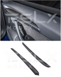Model 2020-2023 Cover Interior Pair Y CARBON Style Replacement Front Model 3 Trim Factory Panel FIBER & 2020-Up Door For TESLA