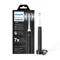 Power Toothbrush Philips Sensor, Rechargeable Black 4100 Toothbrush, Sonicare Pressure Electric with