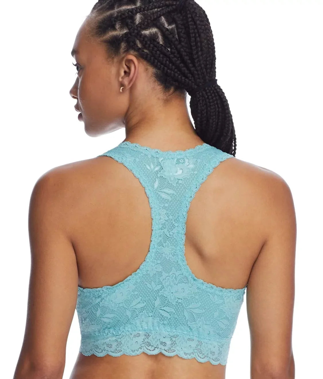 US Never Never Capri Racerback Bra, NWOT Blue COSABELLA Curvy Large, Say