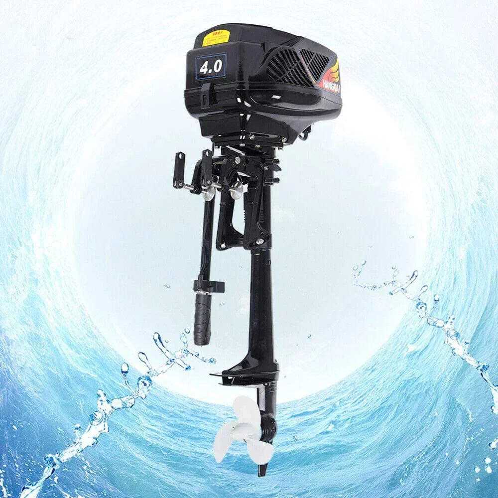 Motor Propeller Trolling Start Motor Motor, Trolley Electric Boat Electric Engine 4HP Brushless Outboard Driver Duty Outboard Heavy Marine 1000W Miumaeov Propeller