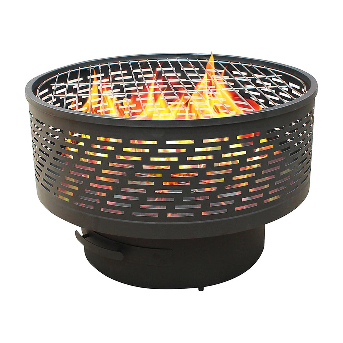 and with and fire table portable dining featuring pit grill table, functions outdoor lid, campfire 26 inch barbecue,