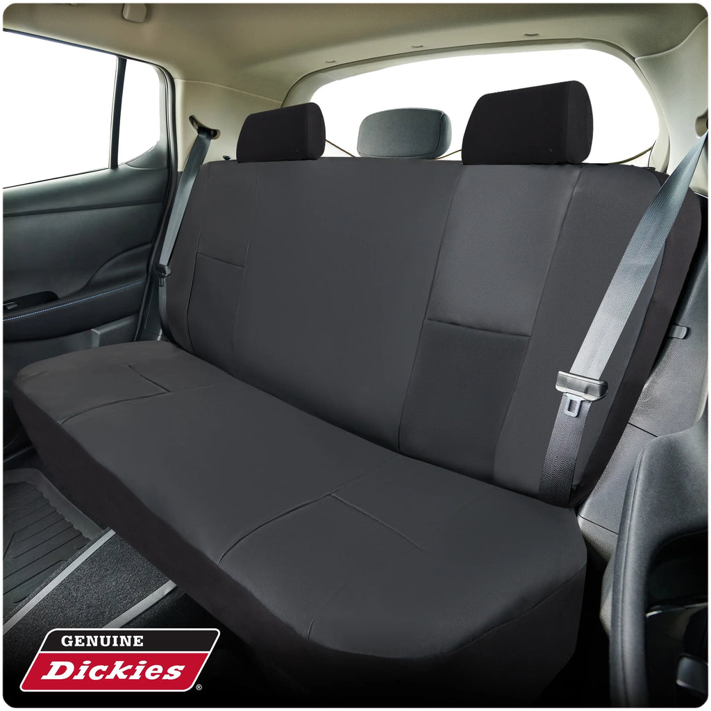 Vegan 43645WDI Petersen Black Genuine Seat 3-Piece Leather Dickies Car Covers,