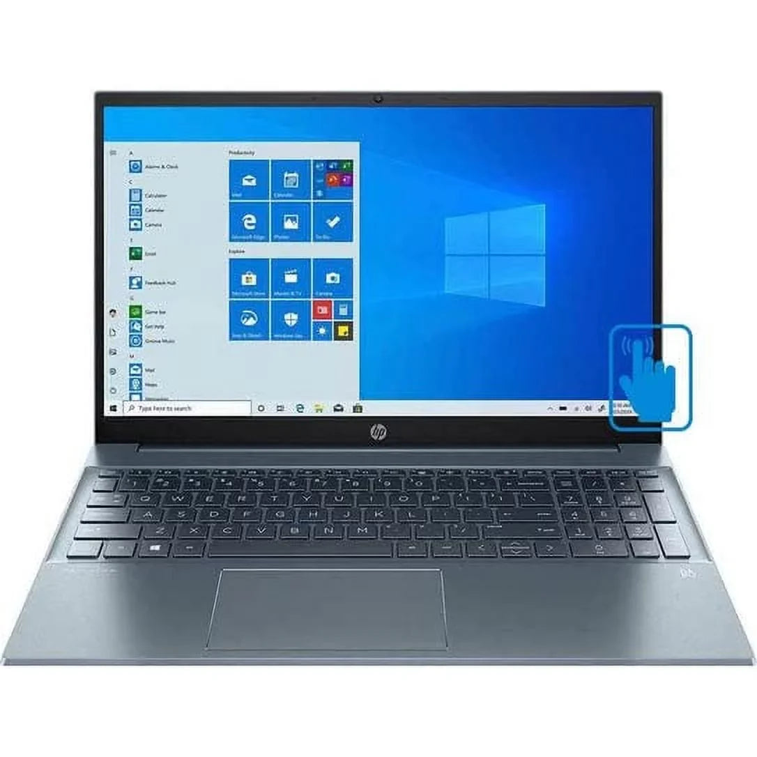 RAM Laptop 24GB WiFi FHD Pavilion Windows Webcam AX HP i7-1195G7 15.6" 512GB RE Xe Touchscreen Iris USB-C IPS USB w/ Keyboard NVMe 4-Core Intel 2022 11 DDR4 HDMI SSD Bluetooth Graphics Backlit Home