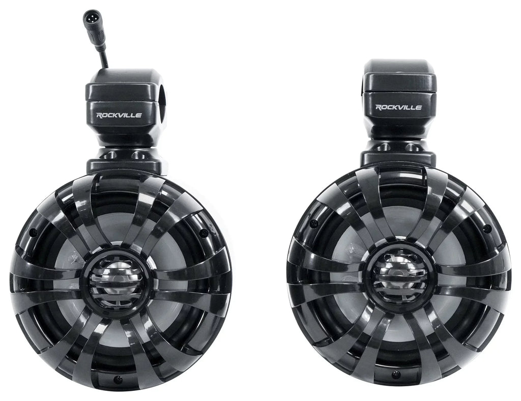 Speakers+Amp General For 2016+ Pods+LED Polaris GEN65FE Tower Memphis (2) Audio