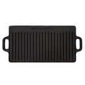 Stansport with Reversible Surface Griddle Pre-Seasoned Cast Iron Cooking