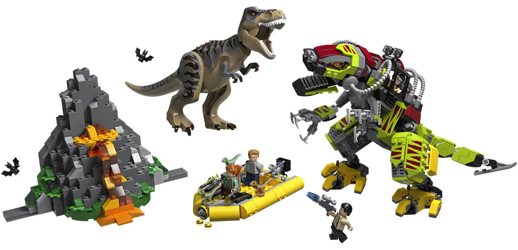 rex Dino-Mech LEGO World Pieces) 75938 T. Toy vs Jurassic Battle Dinosaur (716 Building