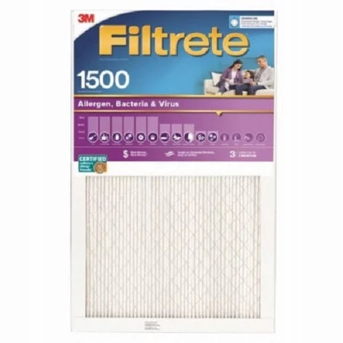 Month Filtrete Purple x 4 of Quantity Air 16" x 2001-4 - 1" Filter MPR 3 25" 1500 3M