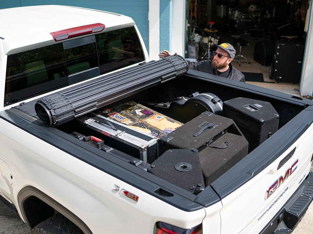 Compatible 80131 tailgate Cover Bed 2019 RealTruck BAK Rolling MultiPro/Flex w/ Chevy/GMC Bed Silverado/Sierra, | with Revolver by Truck | works 7" 2023 - 6' X4s Tonneau Hard (79.4")