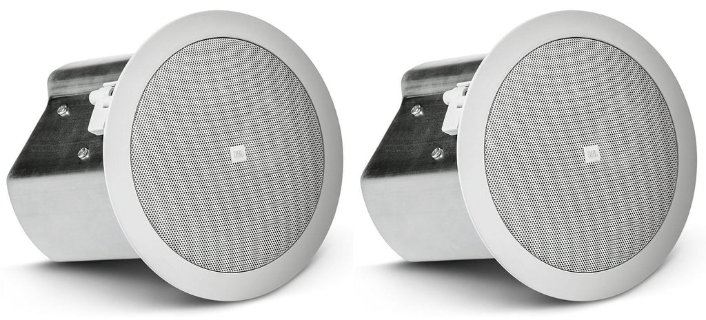 For Restaurant/Bar/Cafe CONTROL Speakers+Receiver 6) 14C/T 4" In-Ceiling Amp JBL