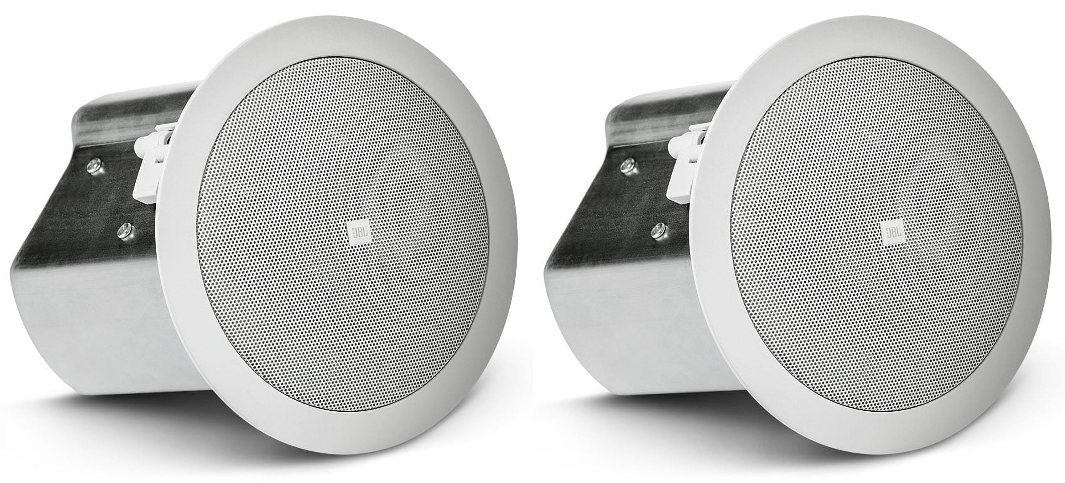 For Restaurant/Bar/Cafe CONTROL Speakers+Receiver 6) 14C/T 4" In-Ceiling Amp JBL