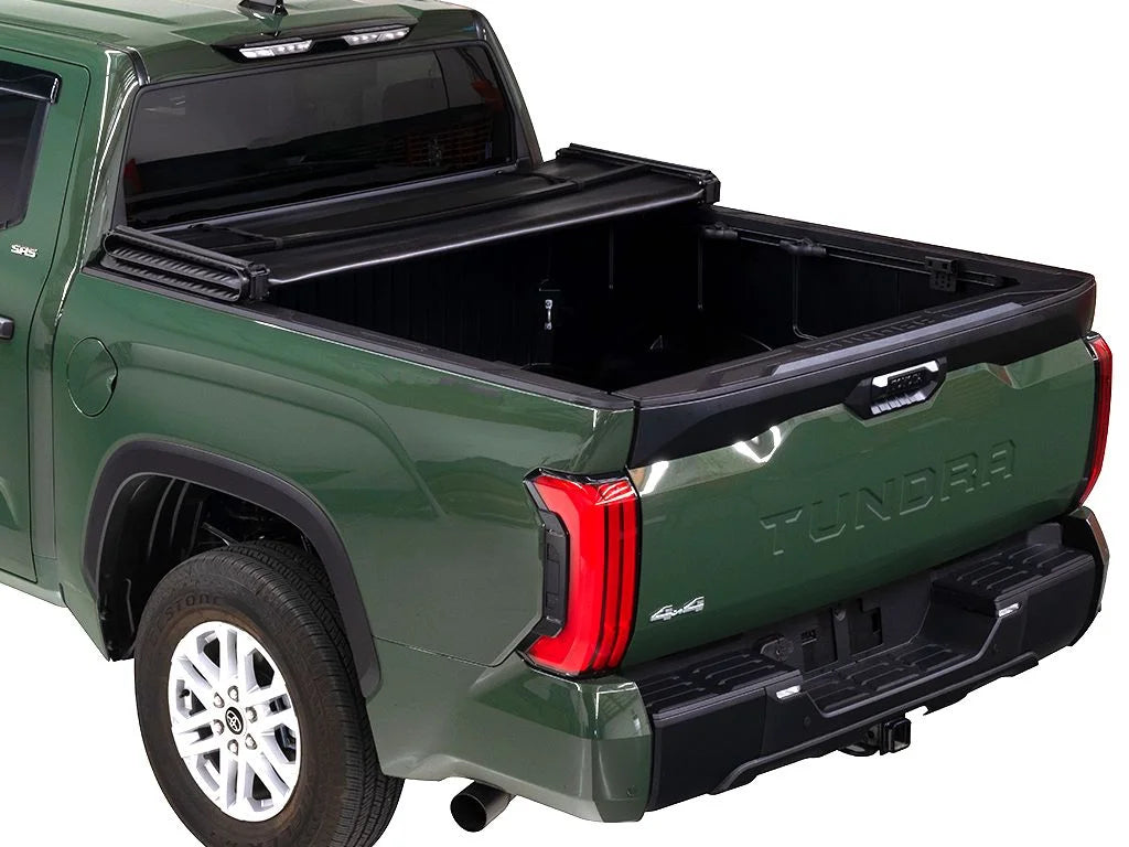 Bed Pro Soft - Folding RealTruck 42-511 Tacoma Toyota 5' | with Tonno Bed 2023 2016 Tonno (60.5") Compatible Cover | Tonneau 1" by Truck Fold,