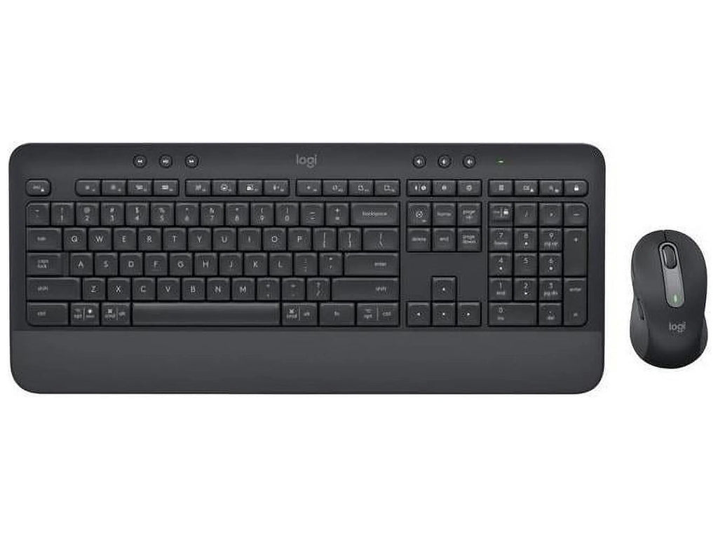 MK650 Logi Signature - Certified, for Graphite Globally Bluetooth, and Logitech Mouse Keyboard, Bolt, Combo Windows/Mac/Chrome/Linux Business, SmartWheel, Wireless