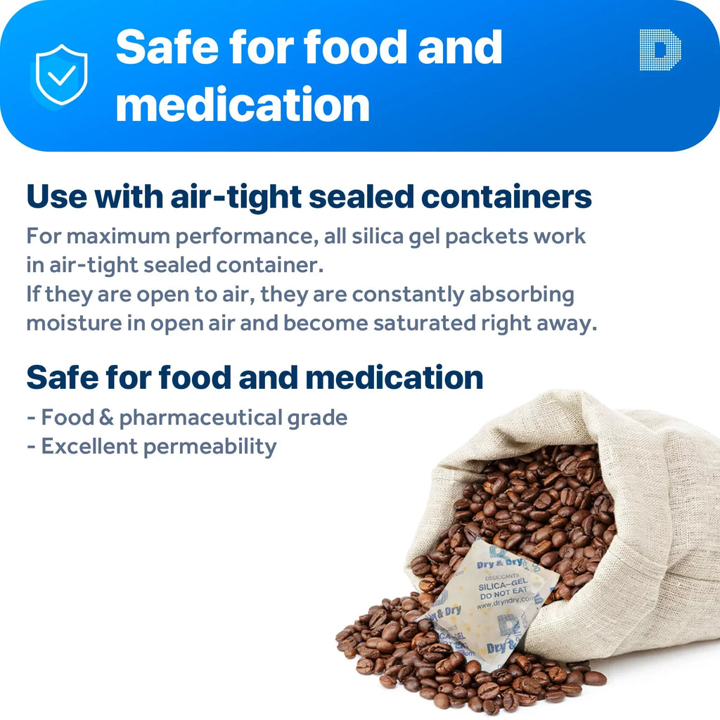 Silica & Gram to Moisture "Dry Dehumidifiers [400 50 Packets Gel Green) Packs] Safe Dry" Orange Mixed Indicating(Orange Food Dark Absorber -