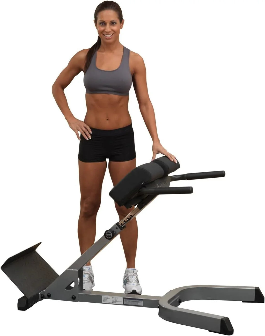 Exercise 45 Bench & Pads And Machine Back - Adjustable Abdominal Home Gym For Hyperextension Thick Support With Degree