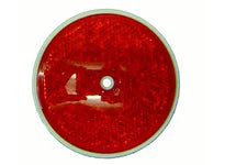 (180 Hole 13-099-32 Center Reflector Dia. Mount 3-3/8" - Cortina - Pack) Red