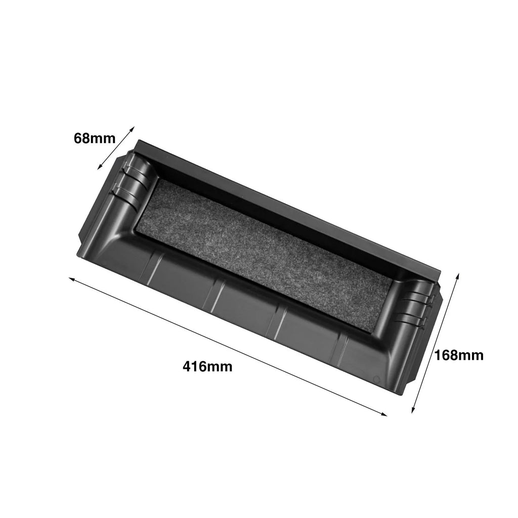 under Interior Accessories Decoration Storage 2Pieces Box Tray Car Hidden Seat Hidden