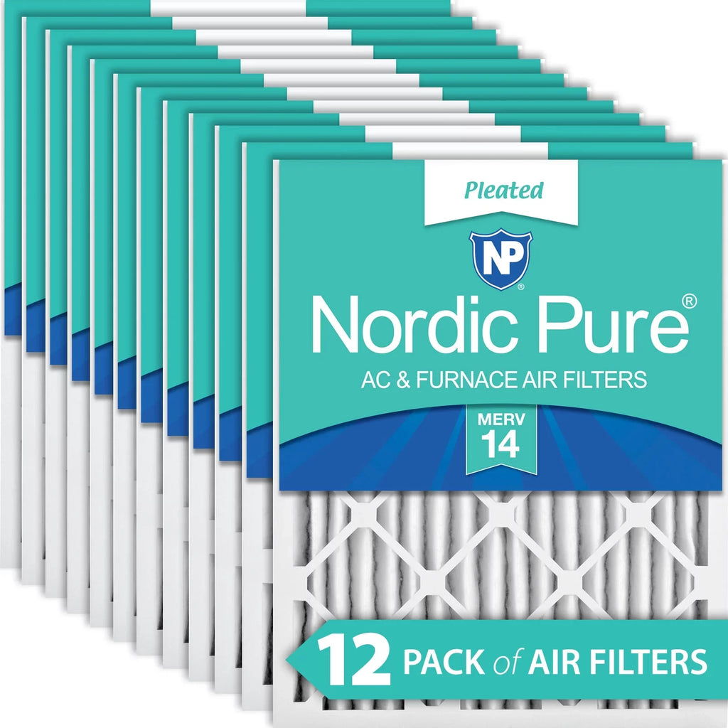 Nordic 14 12 MERV Air Pack 18x24x2 Pure Pleated Filters