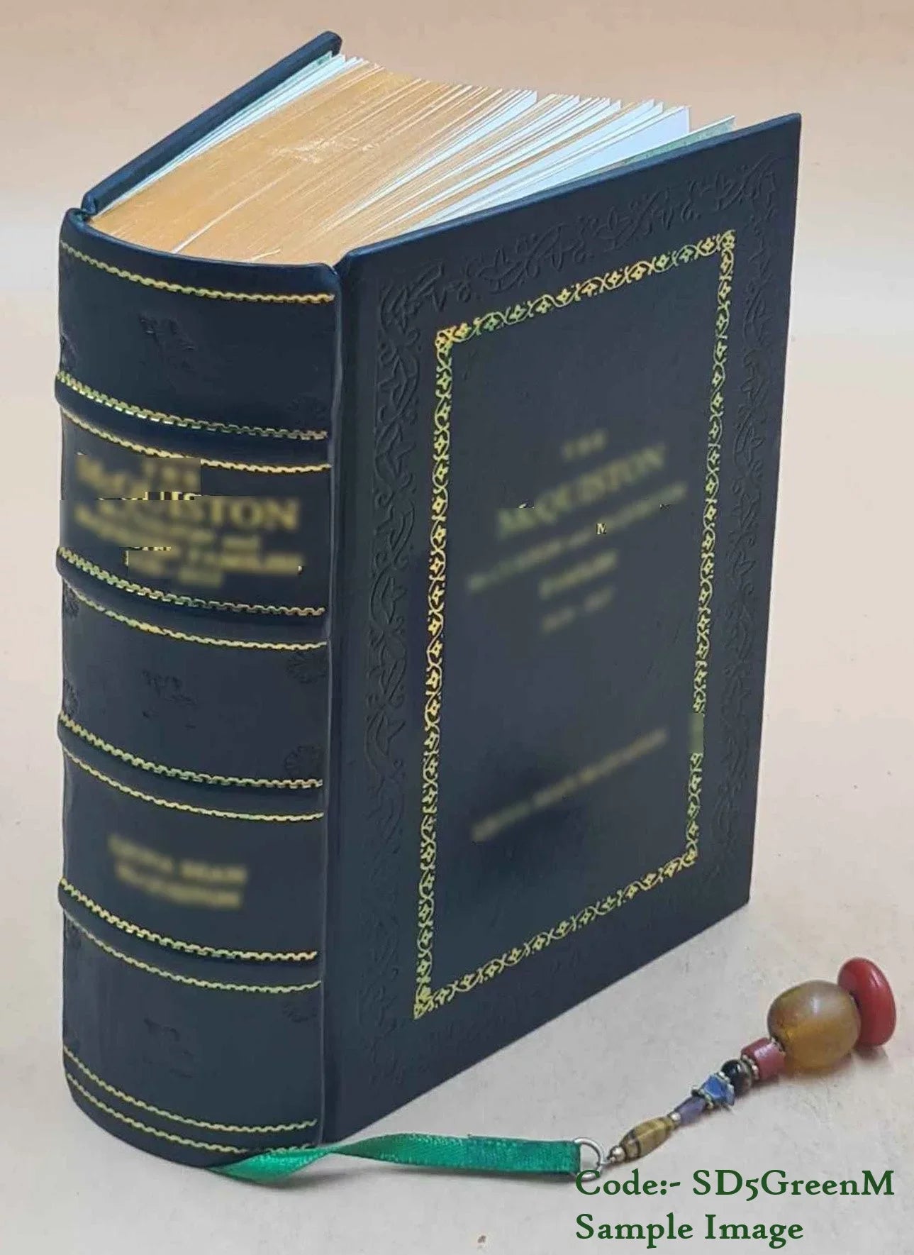 Lumière 1888 Bound] par à lettres et Leather franc-maçon E. Cartier. un ténèbres [Premium