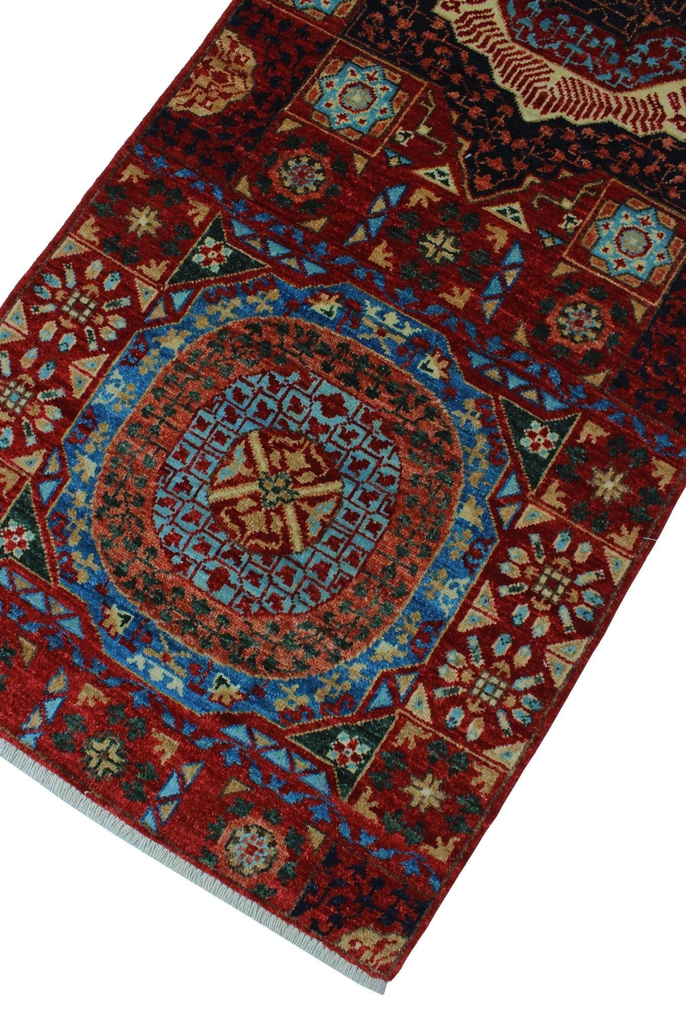 2'7" Aria Runner, Red/Blue 17'8" Lenora x