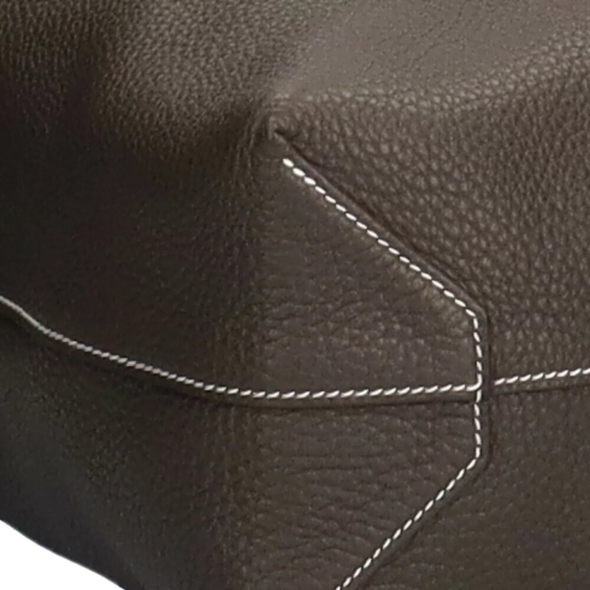 Tote Hermes Clemence Etain Double Sense Pre-Owned Women's Bag HERMES (Good) Taurillon