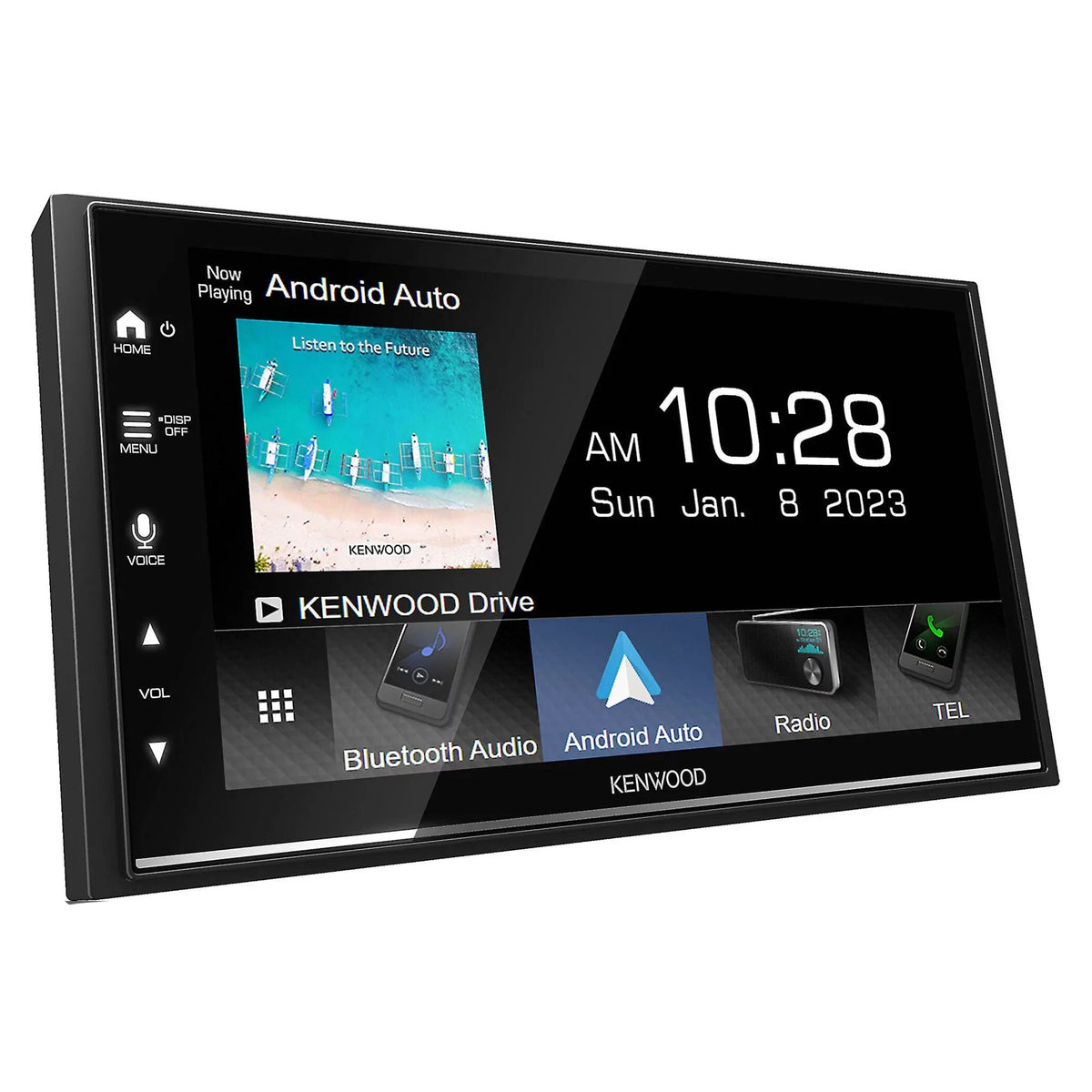 Plate Receiver Camera CMOS-320LP with License Multi-Angle Rear Digital Kenwood Multimedia Mounting DMX7709S View with