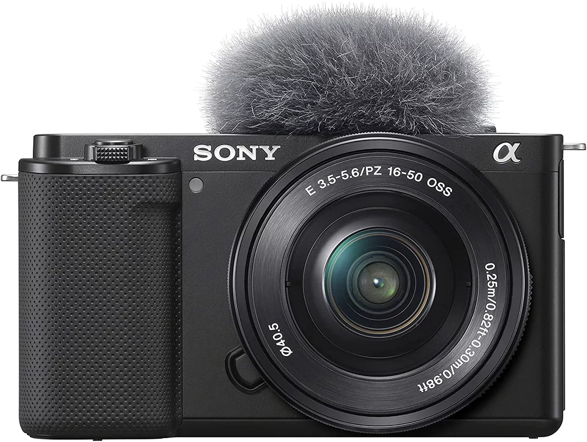 with ZV-E10L 1.97", Black Sony 24.2 0.63", Alpha Lens, Mirrorless Camera Megapixel