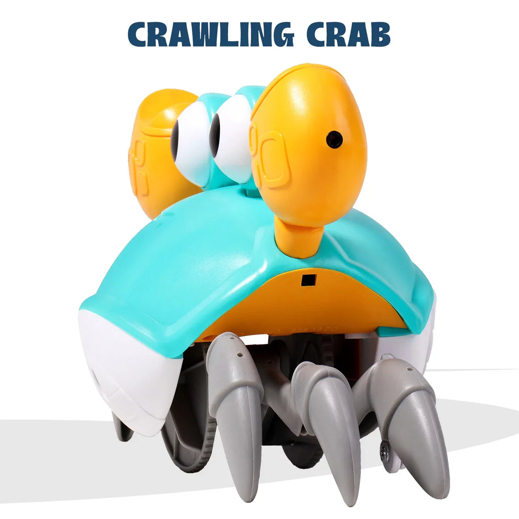 Learning Crab Holiday Crawling For Kids Tummy 0-6 Encourage And Gift Time And Emily Crawl Birthday, Toddlers and Little Christmas Entertaining Years Months - 6-12