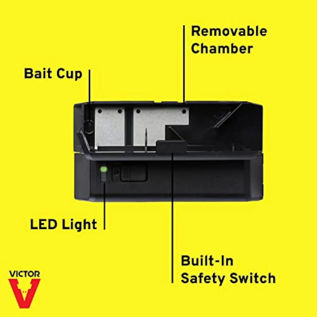 1 Victor No Mouse Upgraded See Trap Trap,Black M250S Touch, Indoor - No Electronic