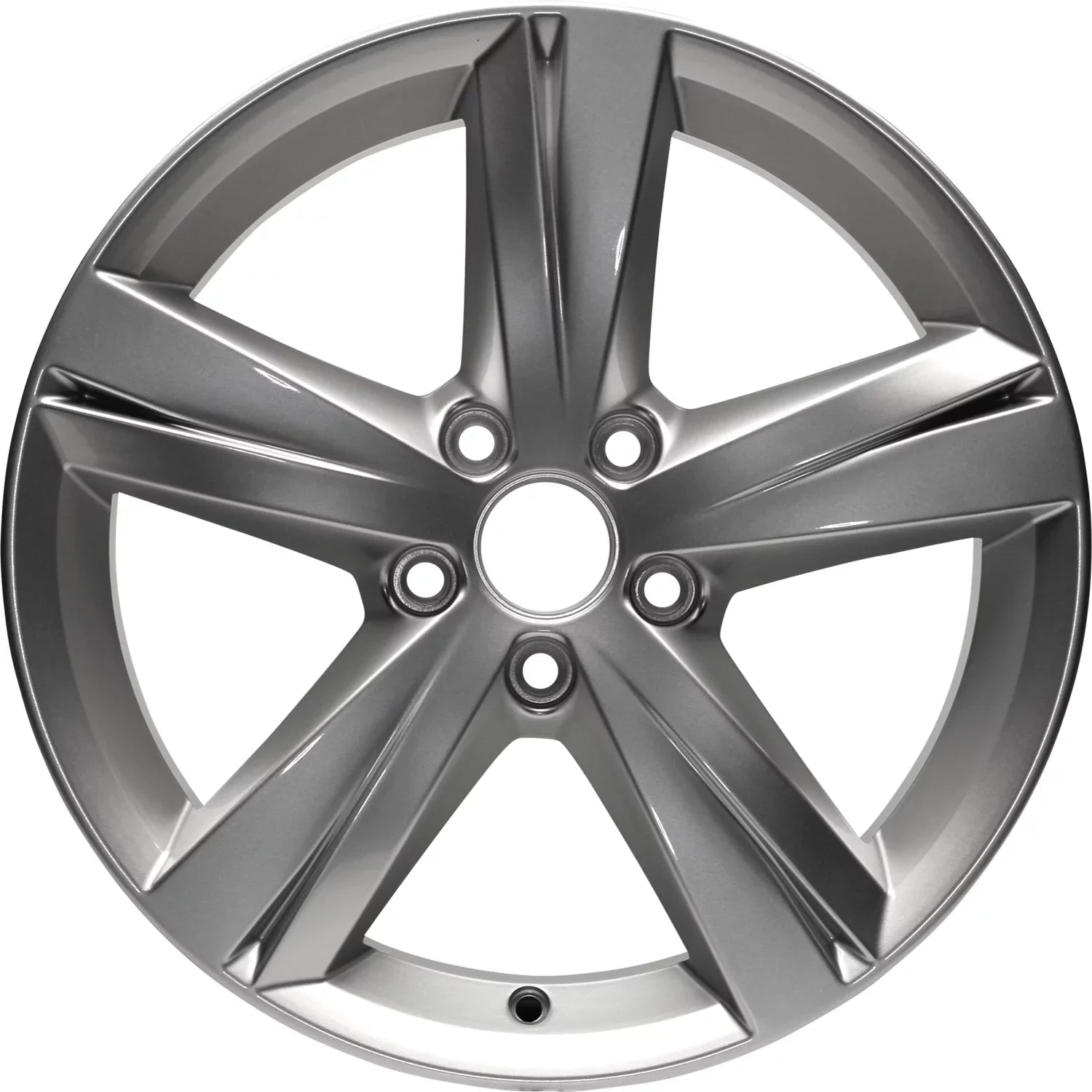 2012 Alloy Painted 2015 Replica, Aluminum 17 Metallic, Kai X All New Fits Wheel Silver Passat Volkswagen 7 -